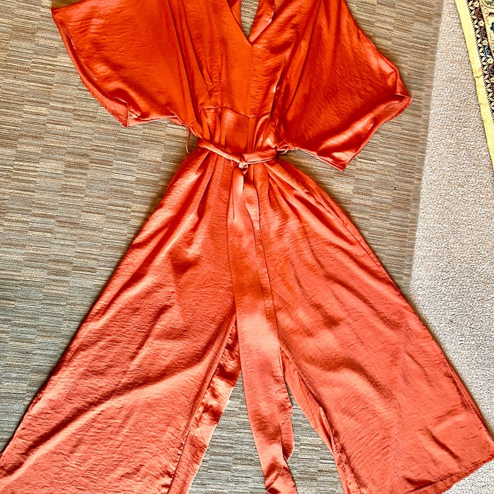 Silk jumpsuit